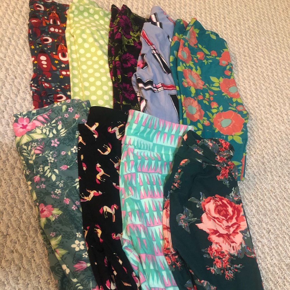 LuLaroe Leggings—9 pairs